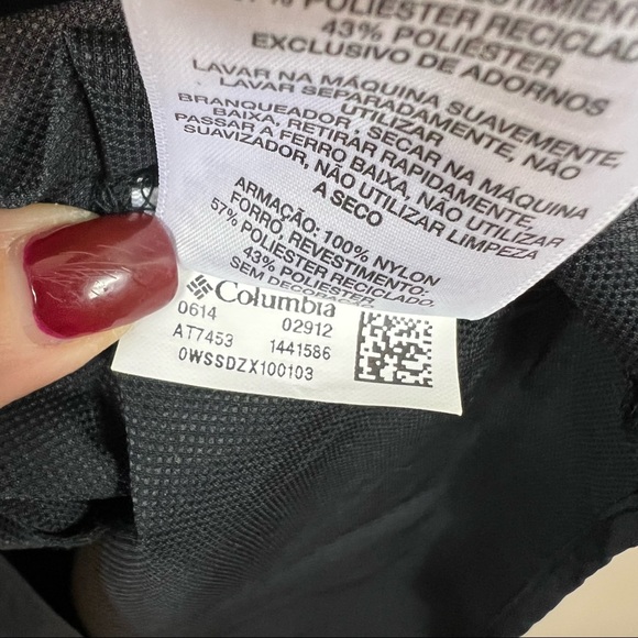 Columbia Black Silver Ridge Lite Trail Shirt 2X Tall - Picture 8 of 9